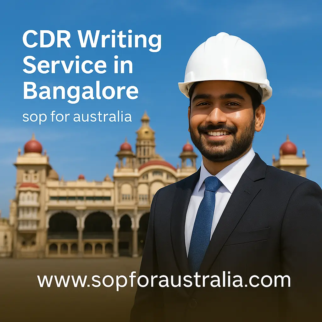 CDR Writing Service in Bangalore – sop for australia