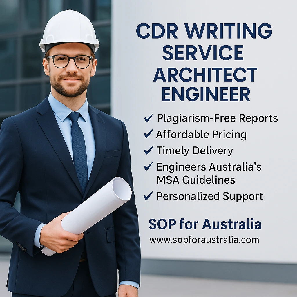 Professional CDR Writing Service for Architects