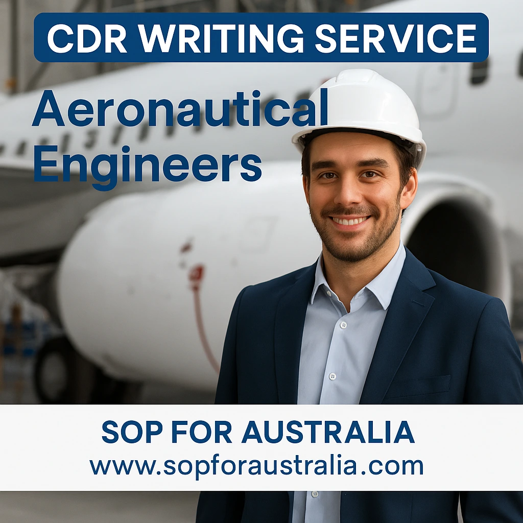 CDR Writing Service for Aeronautical Engineers – SOP for Australia
