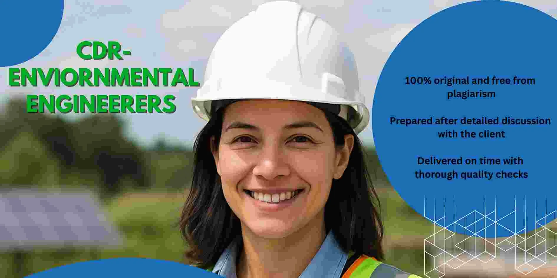 Cdr writing service for Environmental engineers