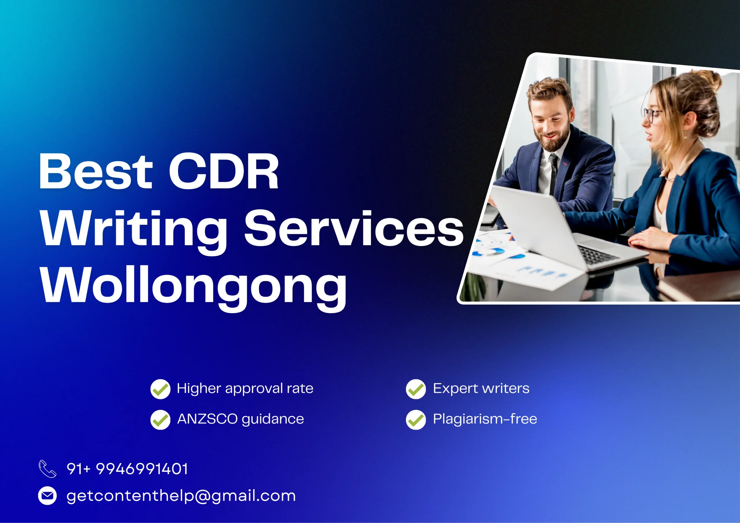 Top CDR Writing Services Wollongong